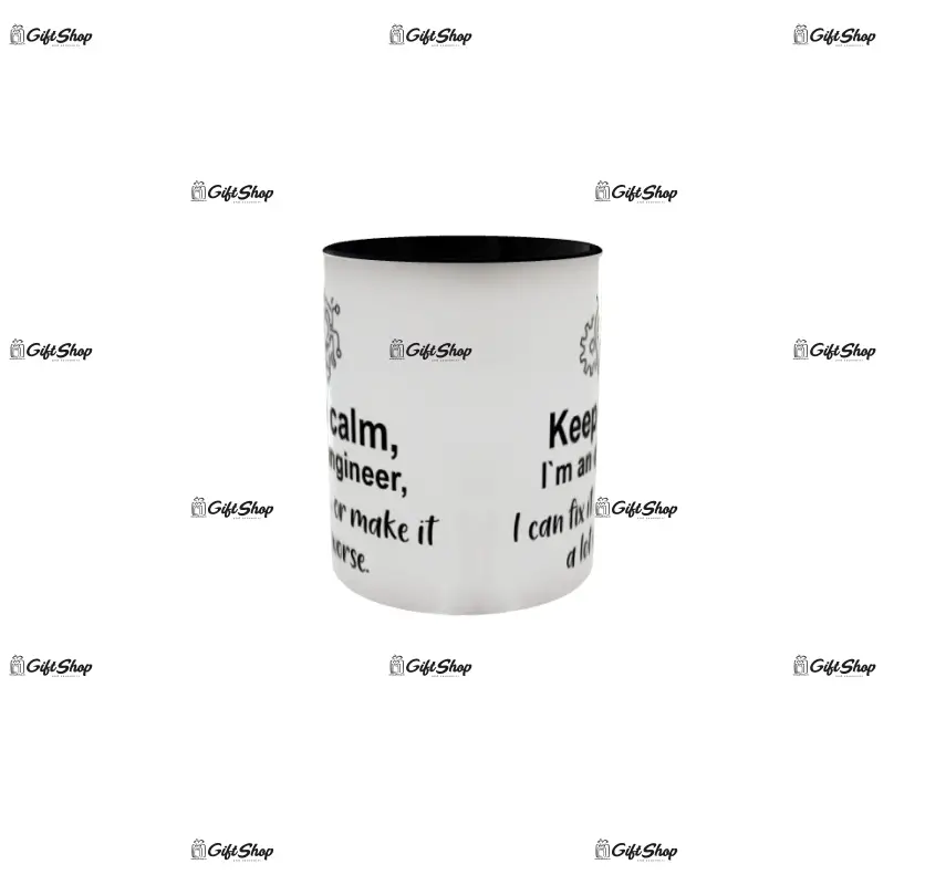Keep calm i`m an engineer, cana ceramica, 330ml, model cgs1739